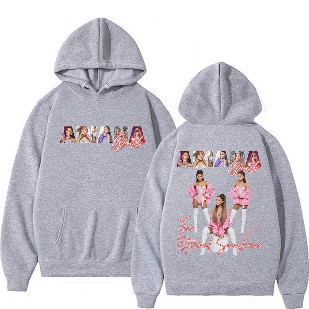Unisex Woman'sAriana Grande Eternal Sunshine Tour 2026 Hoodies Men Women Fashion Aesthetic Long Sleeve Sweatshirt Harajuku High Quality Hooded