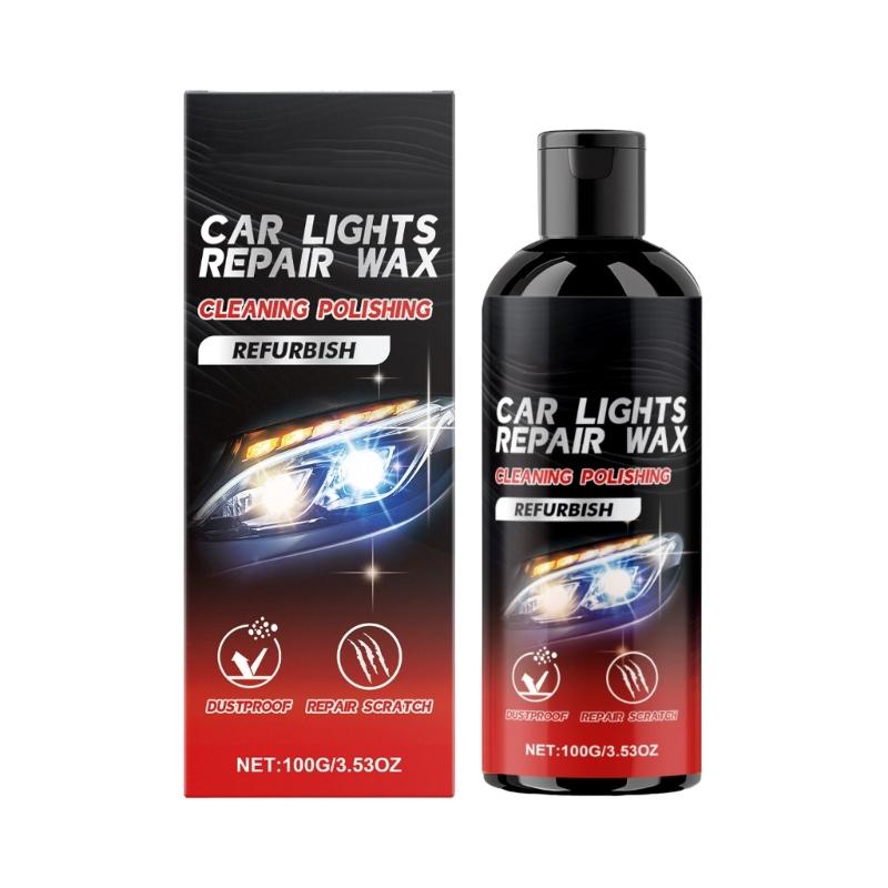 

Car Headlight Polishing Agent Scratch Remover Repair Headlight Renewal Liquid Headlight Restoration Car Detailing 1