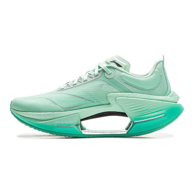 LiNing Jueying 3 ESSENTIAL men running shoes clear water green with BOOM and Bounse tech ARRV003-21 44