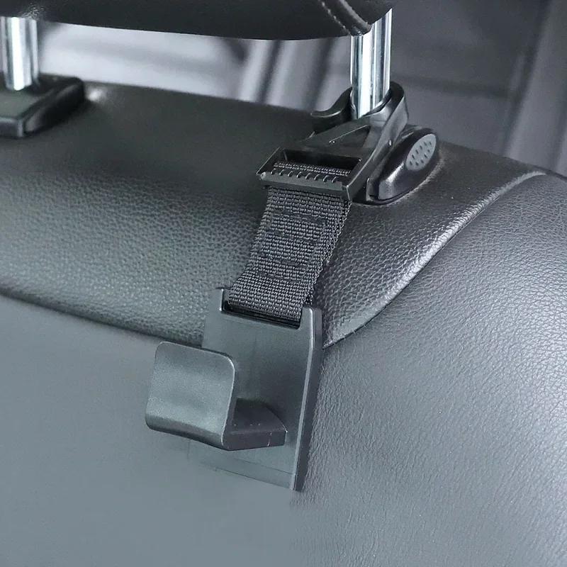 1/2pcs Car Backseat Hook Space Saving Solution Universal Car Back Hook for Shopping Bags & Backpacks