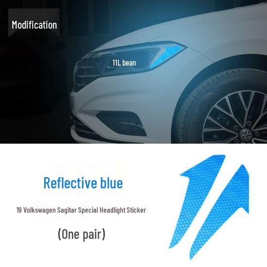 

19-23 Новый Sagitar Светоотражающая наклейка на фару и кузов