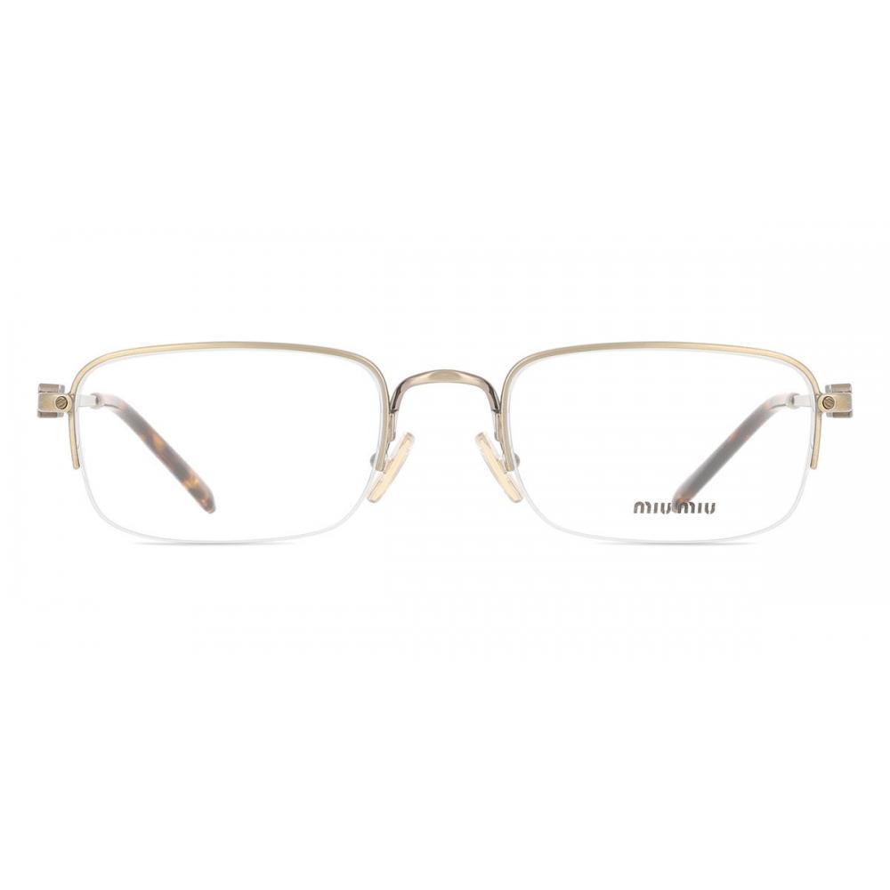 

Женские очки Miu Miu Mu52wv 26c1o1 Old Gold/51-21-140