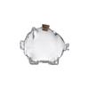Cartoon Sparschwein Transparentes Glas Sparschwein Mehrzweck Münz Sparbox Kinder Sparen