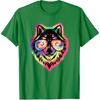 Cool Wolf Funny Wolf Lover Wildlife Men Boys Kids T-Shirt