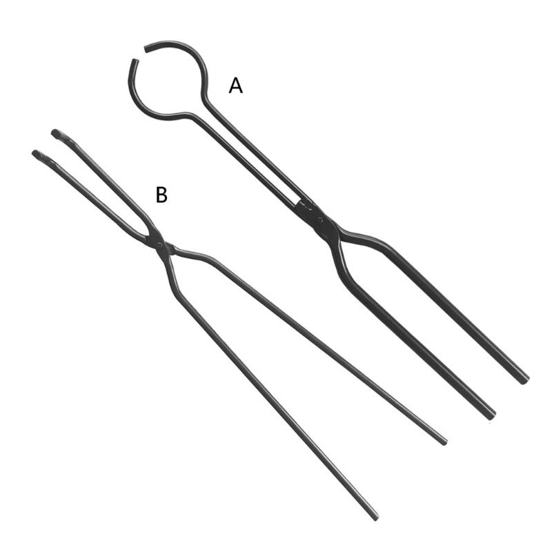 Crucible Tongs Melting Casting Furnace Refining Silver Copper Scrap Jewelry Making Tool Melting Furnace Holder Clamp