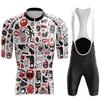 2026 Herren Radsportbekleidung Besser tragen Regenbogen Team Radtrikot Kurzarm Radbekleidung Sommer Rennrad Sets