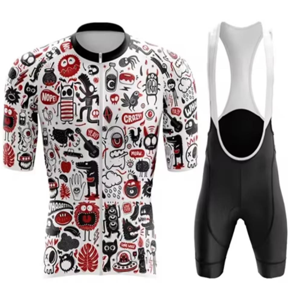 2026 Herren Radsportbekleidung Besser tragen Regenbogen Team Radtrikot Kurzarm Radbekleidung Sommer Rennrad Sets