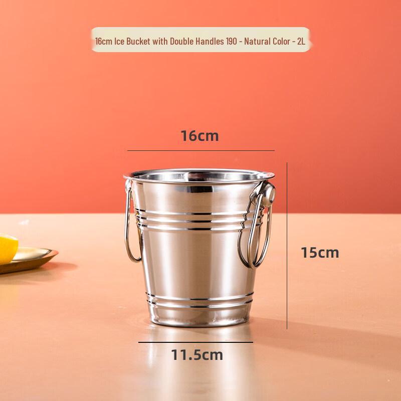 Stainless Steel Ice Bucket