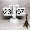 European Retro Flip Clock: Simple Desktop & Wall Design