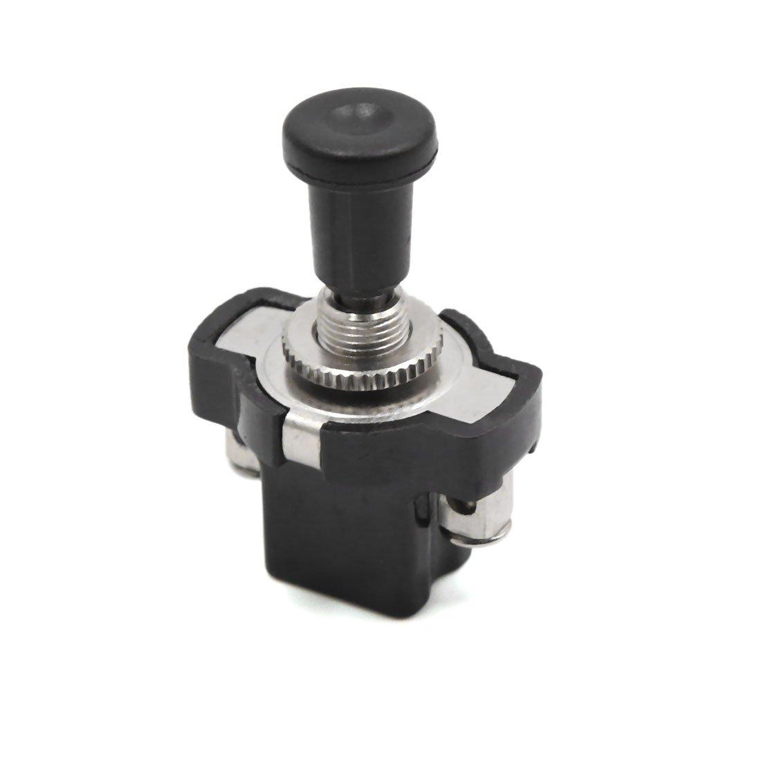 

uxcell Push Pull Switch Plastic Black Headlight On-Off Push Pull Switch Car Headlight 4.5cm Length