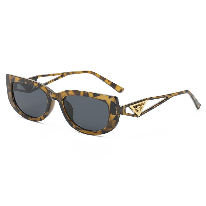 New Fashion Trend Cat Eye Sungalsses Women Men Square Hollow Brand Designer Vintage Sun Glasses Female Fashion Classic Shades
