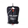 20L Faltbarer Solardusche Wasserbeutel PVC Faltbare Wasserspeicherbeutel Outdoor Wandern Reise Badebeutel Schrubbbecken Zubehör