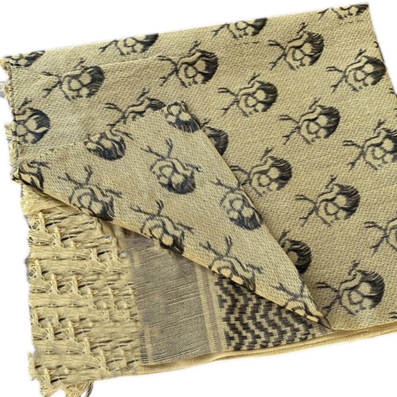 

Арабский шарф куфия, арабский тюрбан, головной платок, мужской тюрбан, повязка на голову, военный шарф в стиле Шема, мусульманский хиджаб жёлтый