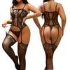 Womens Body Suit Body Stockings Sex Erotic Open Crotch Teddy Lingerie Crotchless Fishnet Porno Sexy Costumes