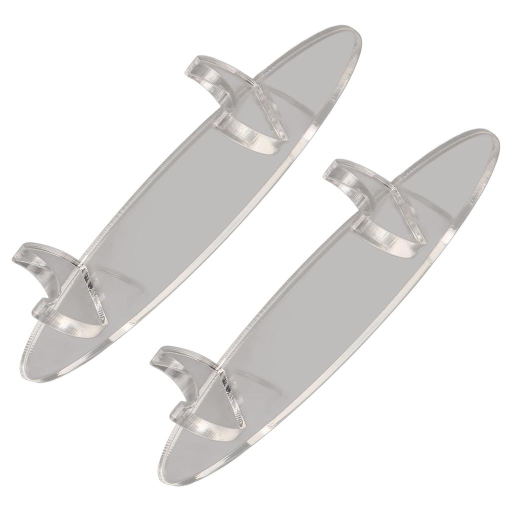 2PCS Pen Holder Display Stand Acrylic Desktop Pen Showcase Rack Organizer for Makeup Brush Paintbrush Home School