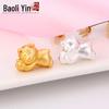 Sterling Silver Winnie the Pooh Luck Bead Bracelet DIY Jewelry Material