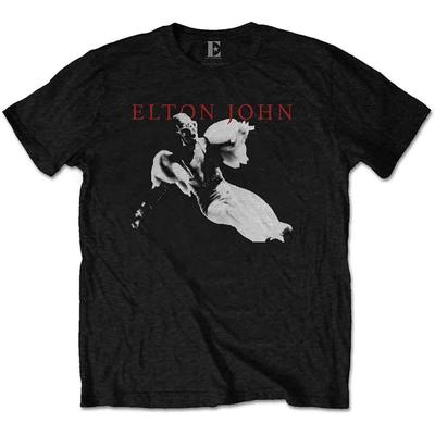 Elton John EJTEE08MB05 T-Shirt, Black, XX-Large