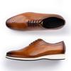 Fashion Fashion Men Shoes Leather Oxfords For Men Zapatos De Hombre Elegant Design Comfortable EVA Rubber Bottom Dress Office Man Shoes