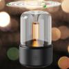 Candlelight Style Aroma Diffuser 120mL Mist Humidifier Warm White Night Light Quiet Essential Oil