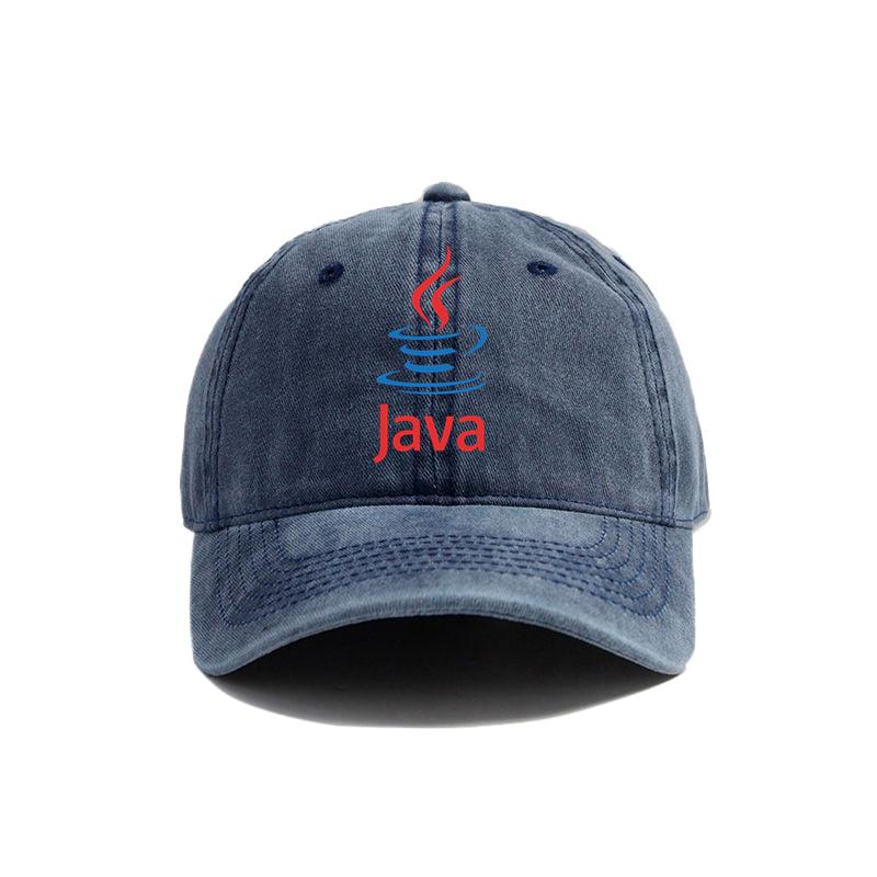 

Java Baseball Cap Distressed Hats Cap Unisex Retro Outdoor Summer Adjustable Hat