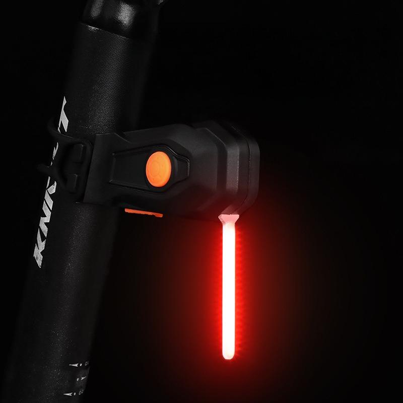 New Bicycle Flow Tail Light Night Riding Safety Indicator Light Mountain Bike Road Bike Creative High Brightness Warning Light