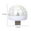 RainbowGeactiveerde Geluidsbal Magie USB Mini Discolicht KTV Neonlamp