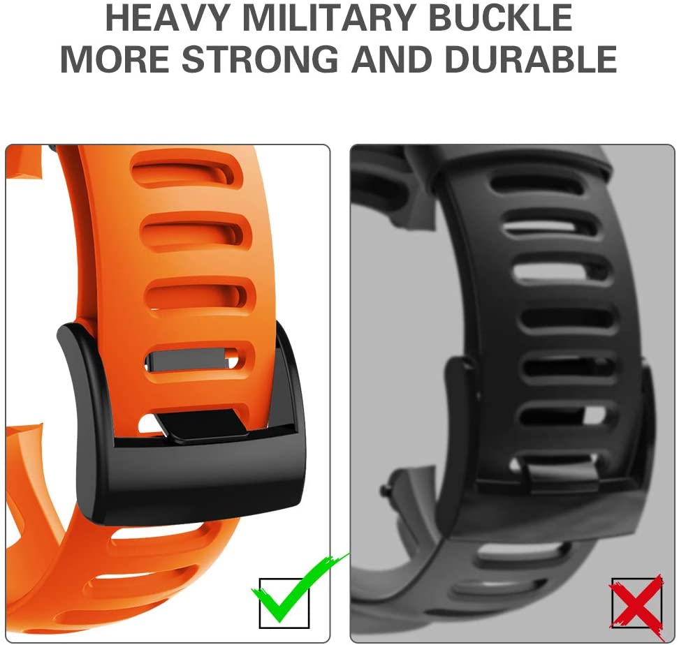 TPU Uhrenarmband Kompatibel für Suunto Core Armbänder Hochwertiges TPU Ersatzarmband für Suunto Core Smartwatches Zubehör