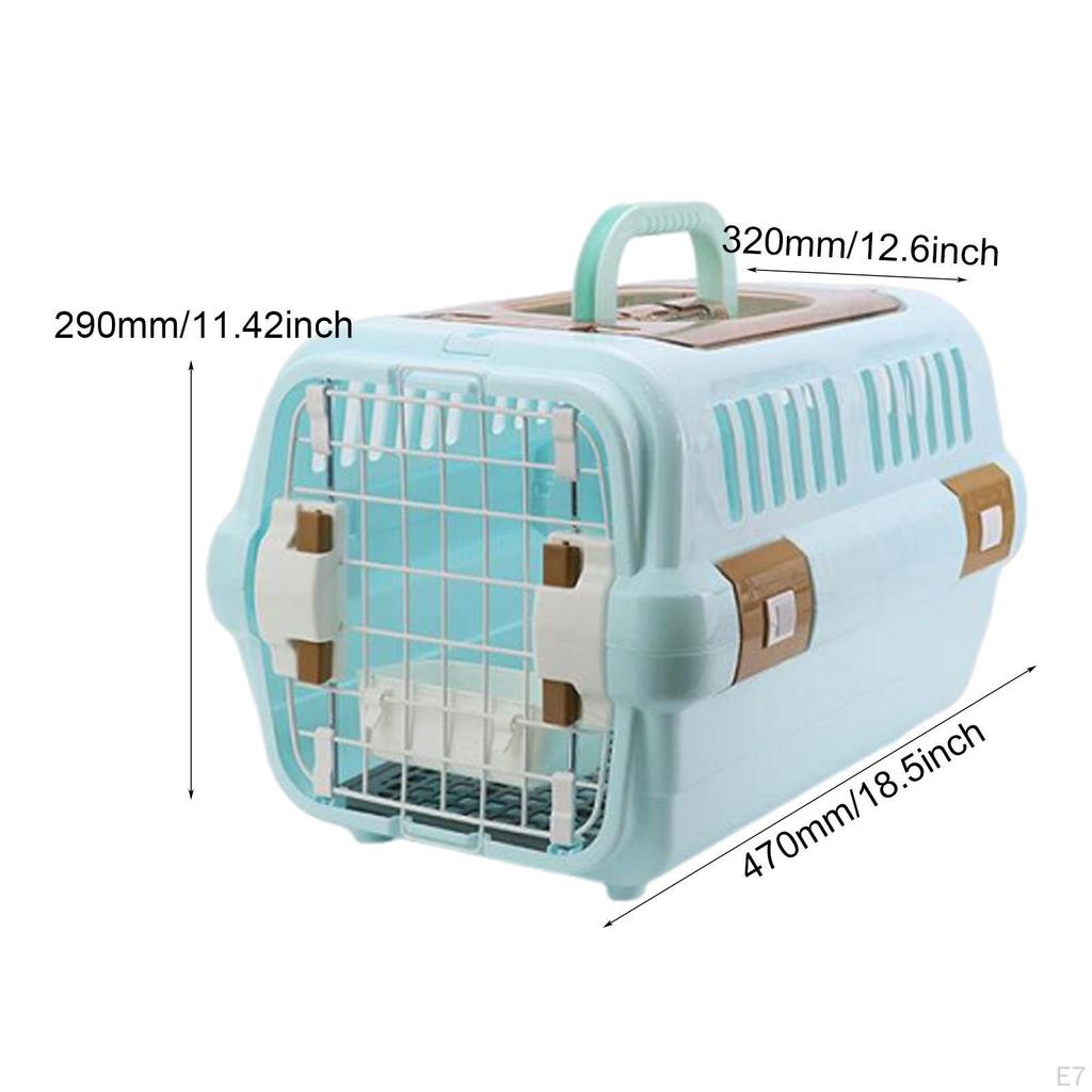 Cat Carrier Cage Comfort Multifunction Ventilation Pet Supplies Breathable Dog Crate Carrying Case
