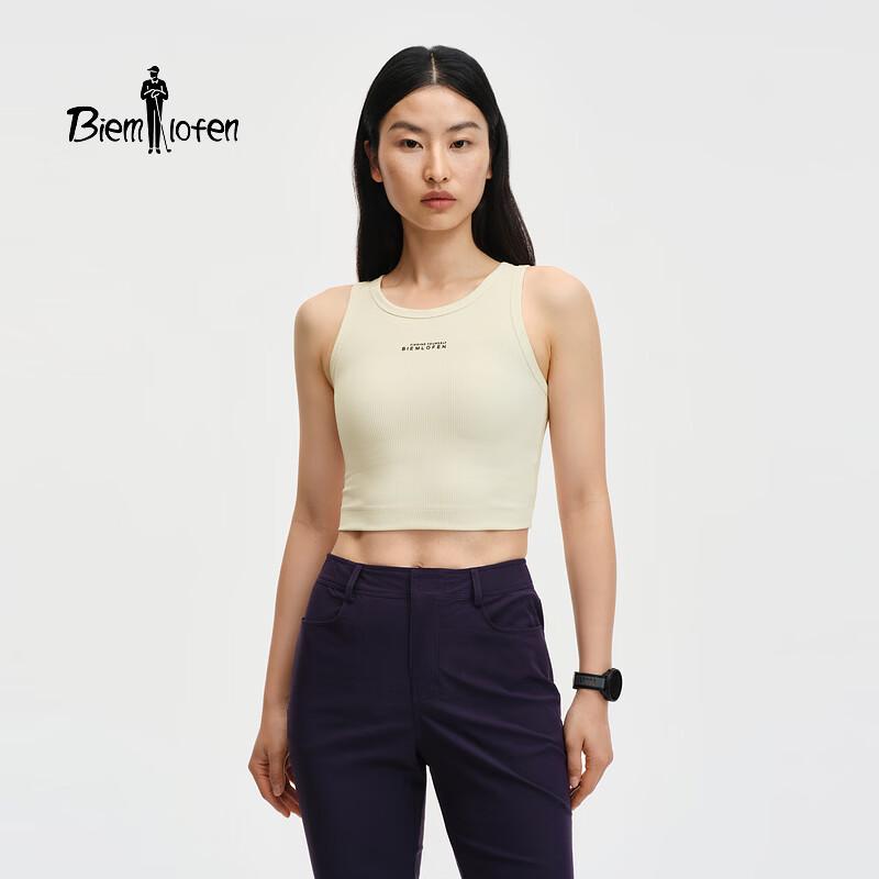 Biyinlefen Women s High Elastic Jacquard Sleeveless Knit Vest S