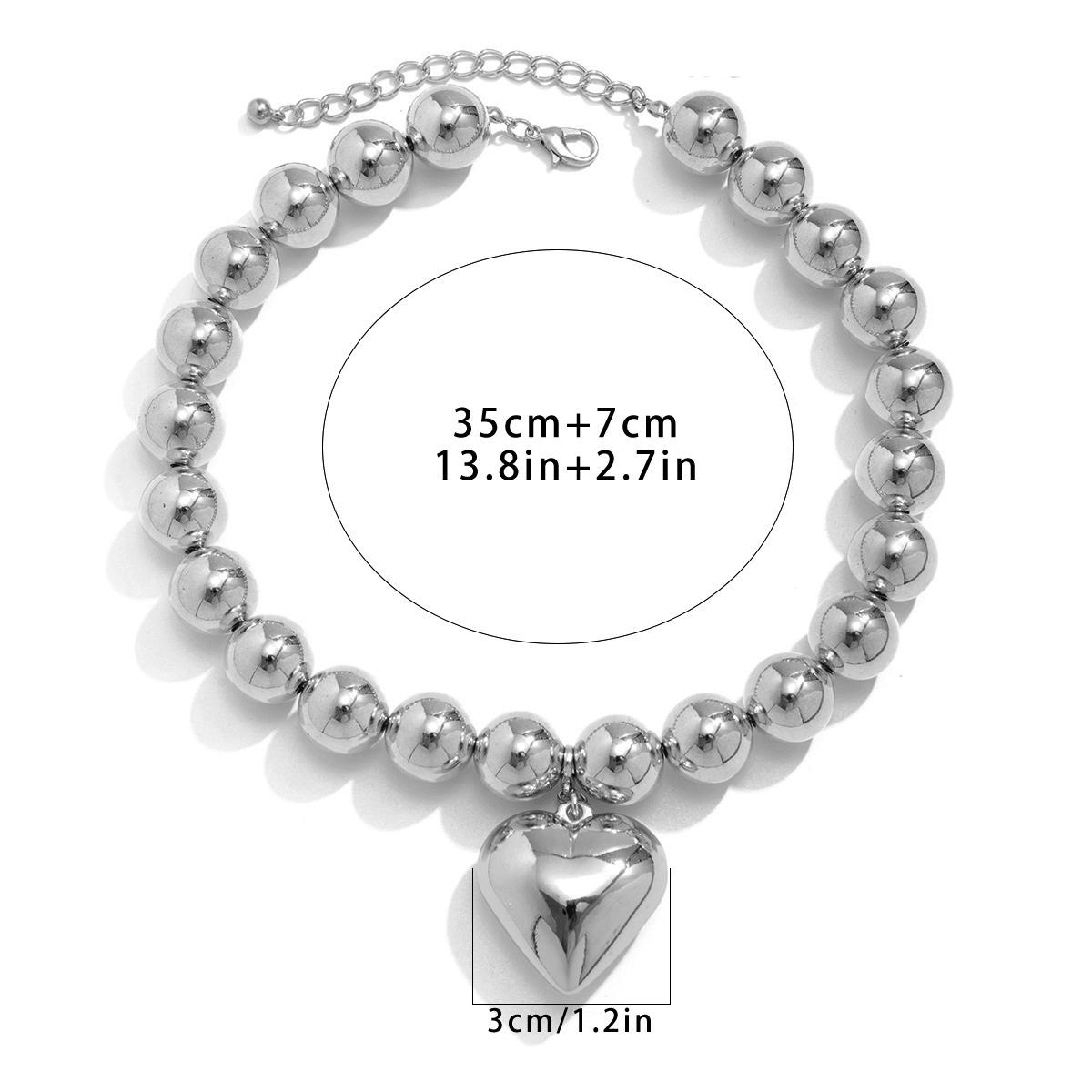 

Ожерелье с подвеской в ​​виде сердца из бисера для женщин, колье, воротник, ювелирные аксессуары