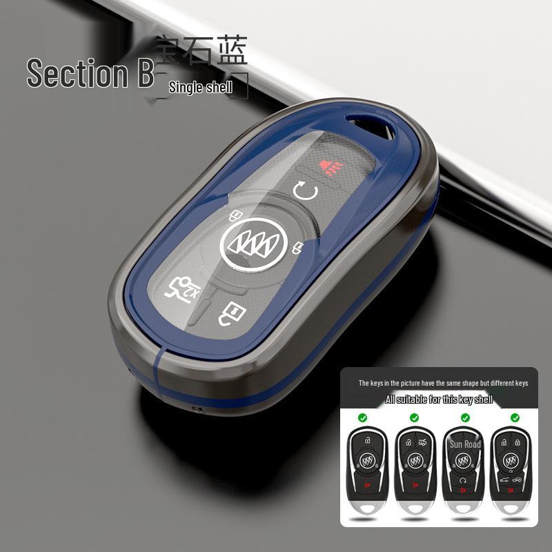 Buick Key Cover for Regal, LaCrosse, GL6, Encore, GL8, Verano, Envision, Enclave.