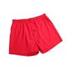 BXMAN Men's Red Cotton Boxer Briefs - 2 Pack