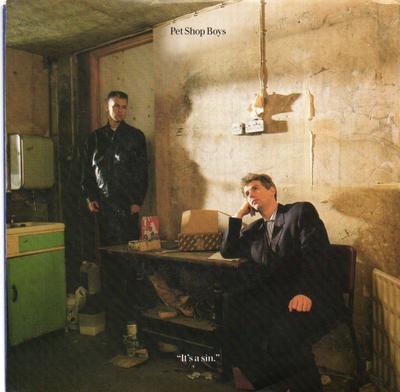 7inch Record PET SHOP BOYS - It's A Sin B73038 EMI America 1987 Canada Dance & Electronica Used