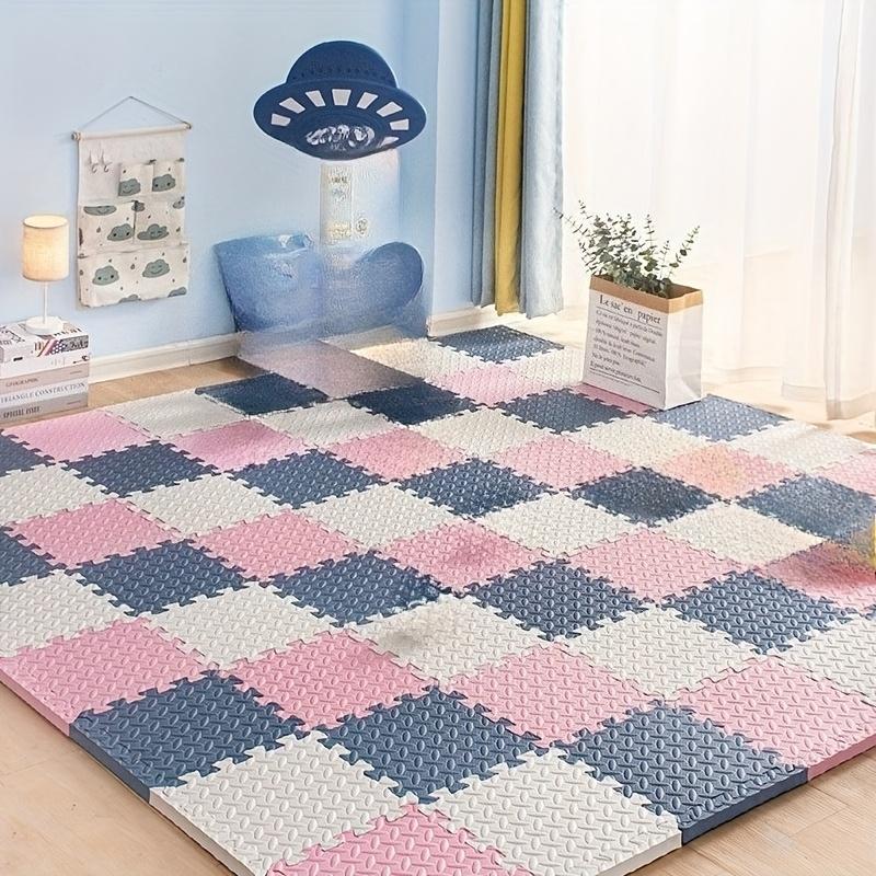 EVA Foam Mat Splicing Floor Mat Fall Proof Warm Floor Bedroom 0.98inch Thick Mat Household