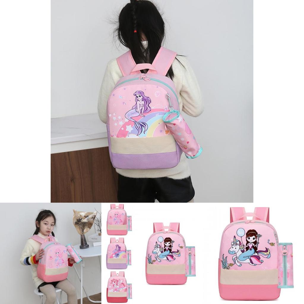 Fun And Cute Breathable Durable Canvas School Backpack For Boys And Girls