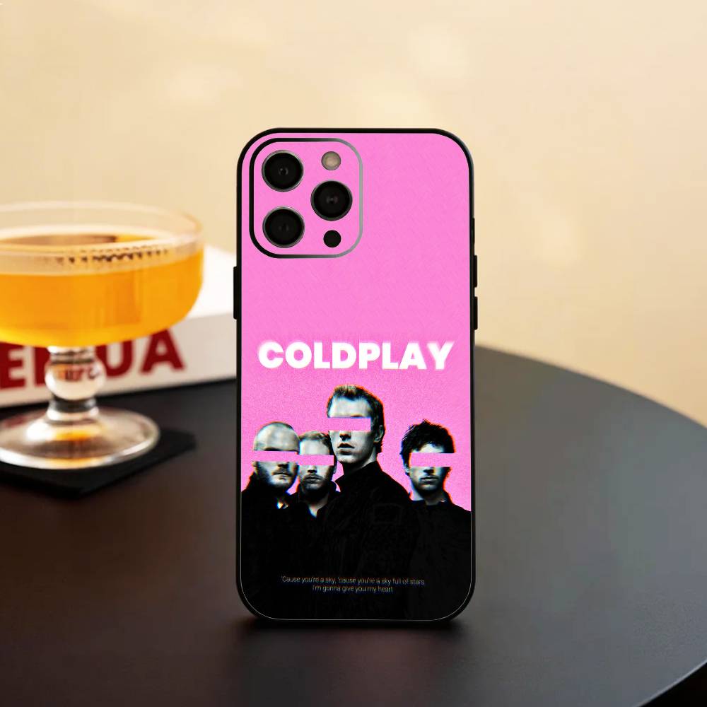 Alternative Rock Coldplay Phone Case Silicone Soft For IPhone 17 16 15 14 13 12 11 X XR Plus Pro Max Plus