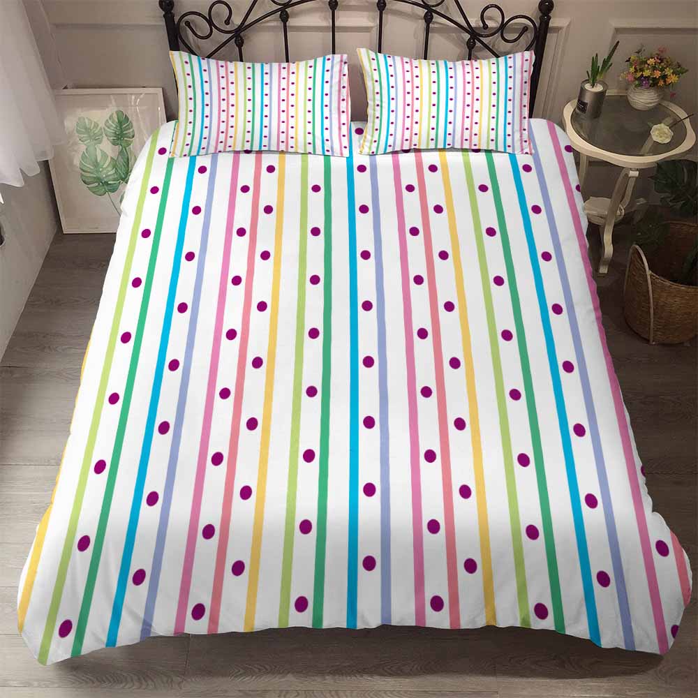 Duvet Cover Set Dropshipp Super King Comforter Sets Cover 5D Geometric Quilt Cover Set With Pillow Case Home Textile Bedding HD