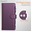 Zipper Leather Case For Huawei P50 P60 Art P80 Ultra Mate 60 Pura 70 Pro Plus 5G Wallet Cover Casing