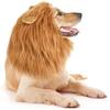 Imbracaminte drăguță pentru câini pentru animale de companie, coama de leu, pentru costume pentru câini, perucă de leu realistă, pentru câini medii până la mari, cu ureche, accesorii pentru animale de companie