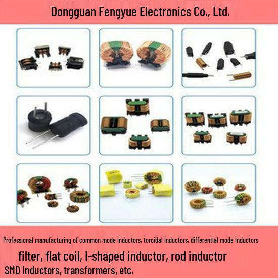Flat Coil Common Mode Inductor SQ2418, Wire 0.3x1.5mm, Pin 21.5x17mm, 10mH, 5.0A, Horizontal, In Stock