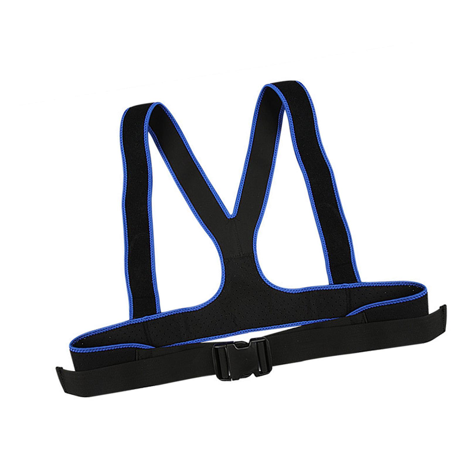 

Nonslip Wheelchair Safety Belt Elastic Adjustable Wheelchair Seat Belt Perfect for Elderly Seniors Obesity Patients синій