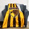 Coperta in Flanella con Stampa Hawthorn Hawks di Alta Qualità, Calda e Confortevole, Coperta per Tutte le Stagioni, Perfetta per Regali, Decorazione per la Casa