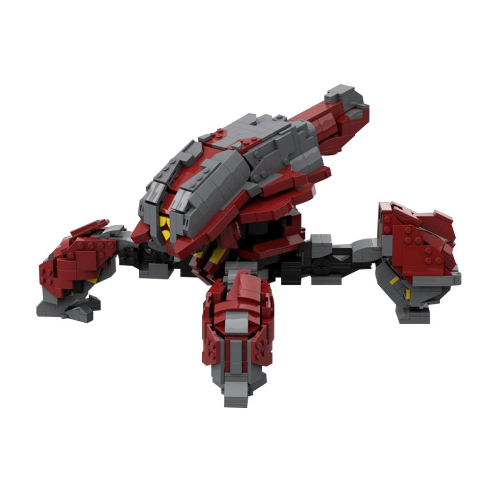 Gobricks MOC Banished Scarab Locust Building Block Mechanical Beast War Machine Bricks DIY Model Kid Toys Birthday Gift