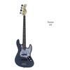 New Adult Electric Bass - Canadian Maple & Poplar with Basswood Body