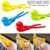 Duck Shaped Snowball Maker Clip Children Outdoor Plastic Winter Snow Sand Mold T