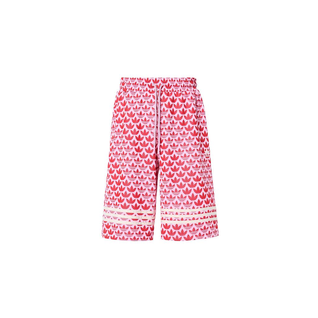 Adidas Originals Adicolor 70s Retro Series Logo Print Elastic Waistband Straight-Leg Sports Shorts Women Bottoms Multiple-Colors IK7858