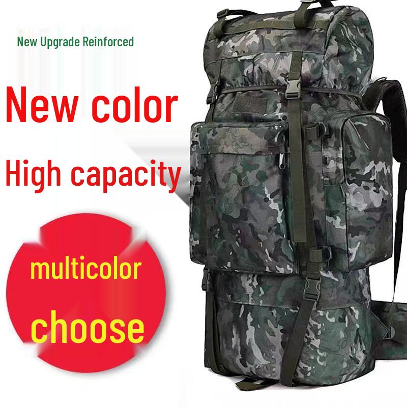 Huahengzhen 110L Large Capacity Hiking Backpack