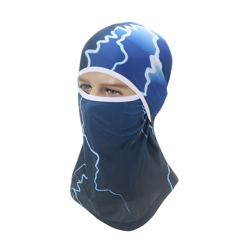 Copricapo Sportivo Casco da Moto Copricapo Maschera Sportiva Magica Passamontagna