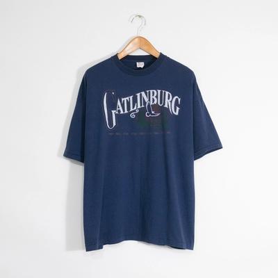 Vintage 90s Gatlinburg Tennessee T Shirt Mens XL - Single Stitch Faded Tourism