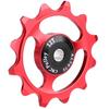 Przerzutka rowerowa 12T Kółka kółka przerzutki roweru górskiego Łożysko Zestaw kółek napinających Części Czerwony
